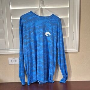 Costa Del Mar Blue Long Sleeve Shirt